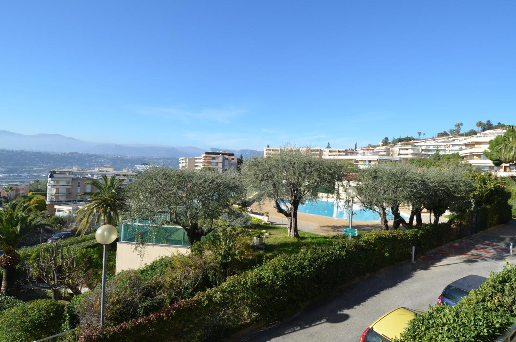 Plein Ciel - Appartement 5 Personnes Avec Piscine Sur La Corniche Fleurie A Nizza Exterior foto