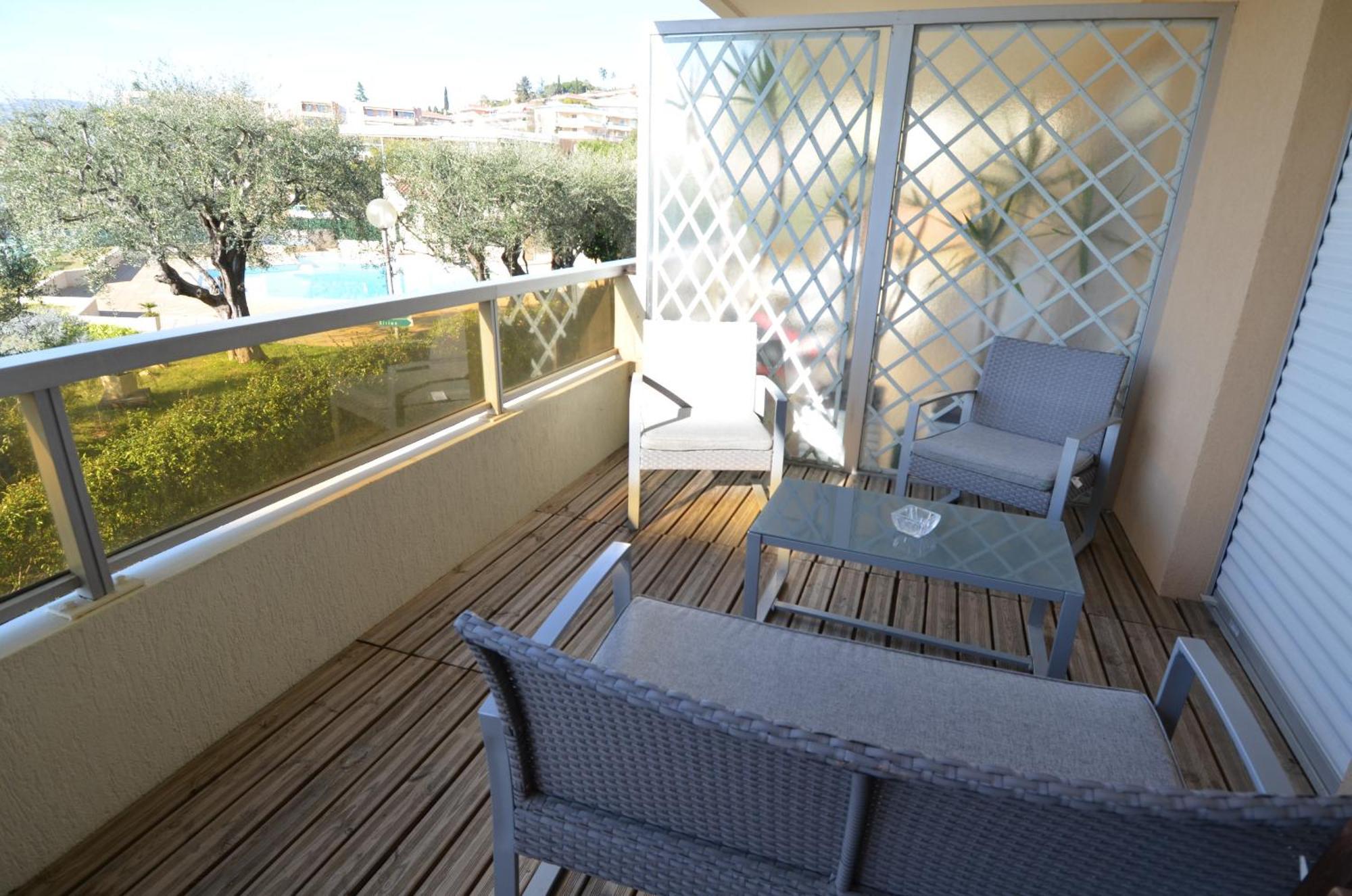 Plein Ciel - Appartement 5 Personnes Avec Piscine Sur La Corniche Fleurie A Nizza Exterior foto